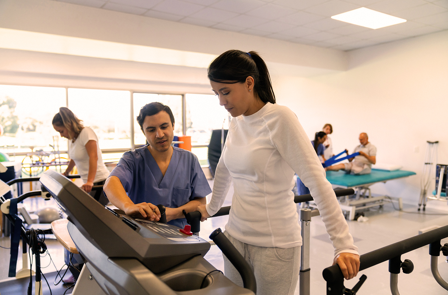 مزایای تردمیل برای بیماران مبتلا به ام اس