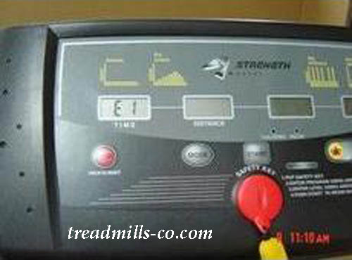 کدهای ارور تردمیل