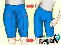 آب کردن ران ها با سه حرکت